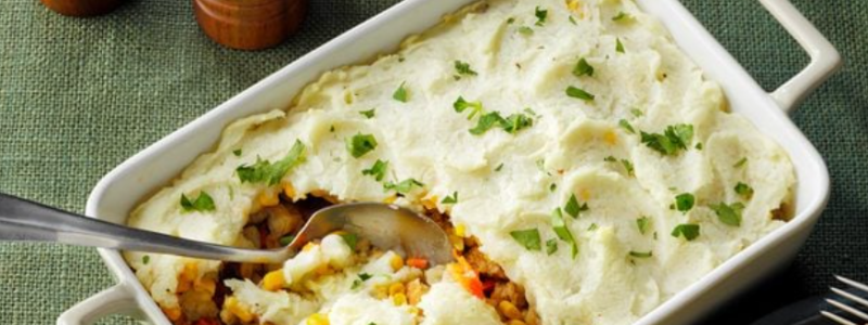 Turkey Dinner Shepherd’s Pie