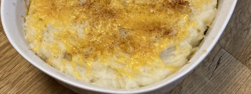 shepherds pie, mashed potatoes, ground turkey, mixed vegetables