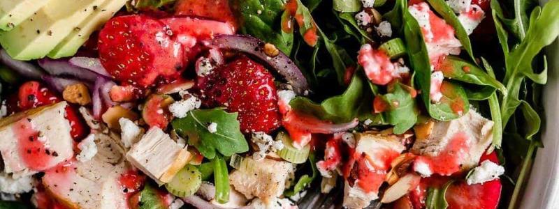 strawberry chicken salad