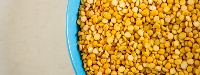 crispy split peas