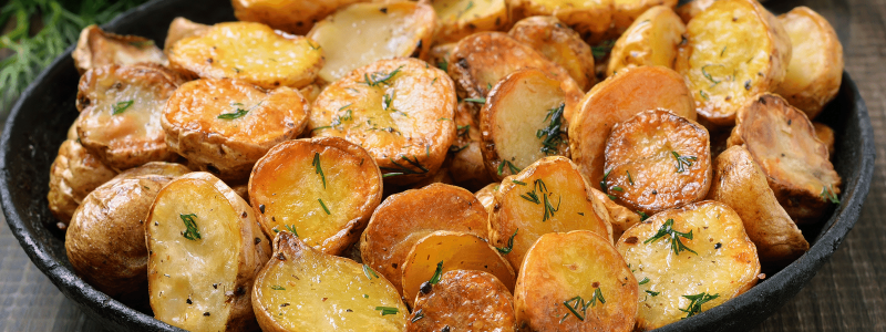 roasted potatoes