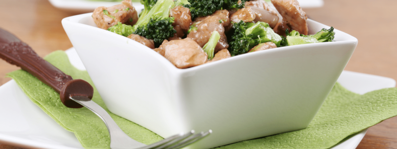 chicken and broccoli stir fry