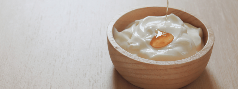 yogurt with honey