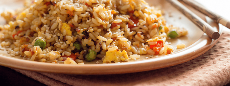veggie fried brown rice