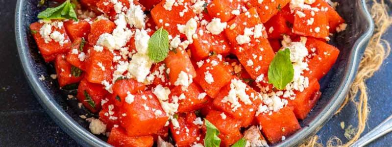 Watermelon salad
