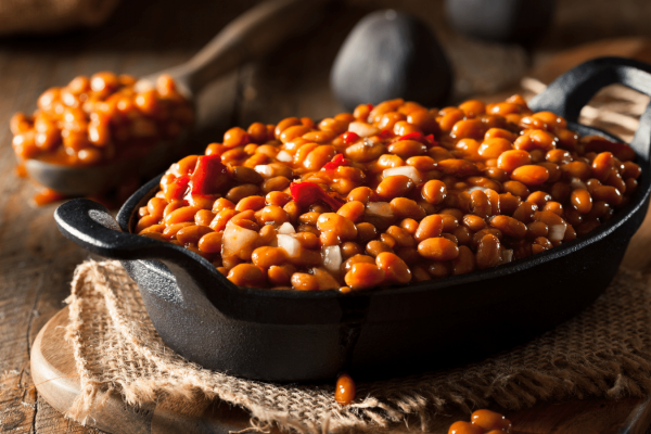 three bean baked beans