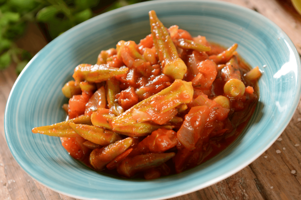 stewed okra with tomatoes