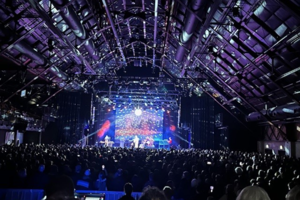 salt shed concert looking at stage