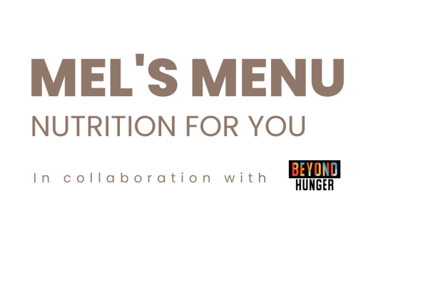 Mel's Menu September