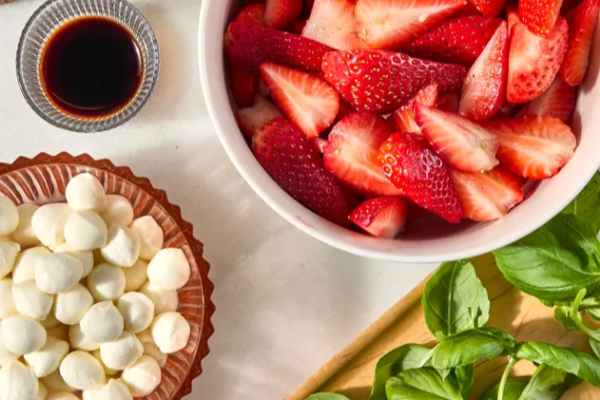 Strawberry Caprese Salad