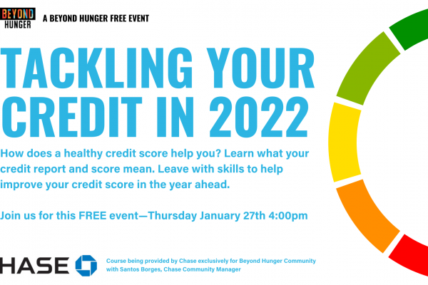 Tackling your credit in 2022