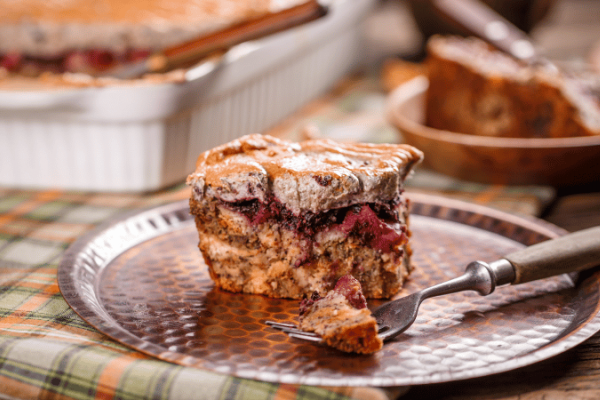 Blueberry Banana Baked French Toast