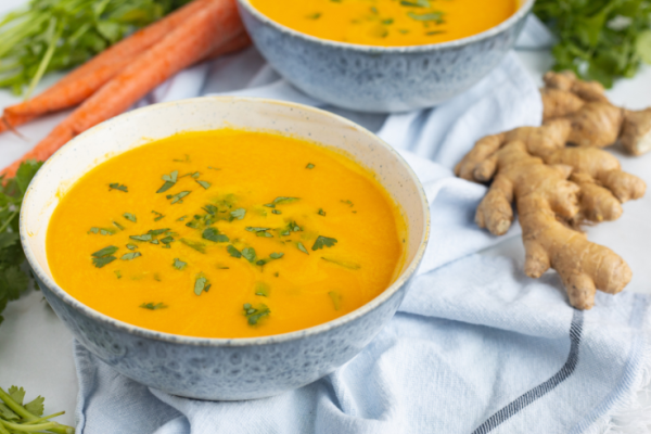 carrot ginger olive oil garlic onion