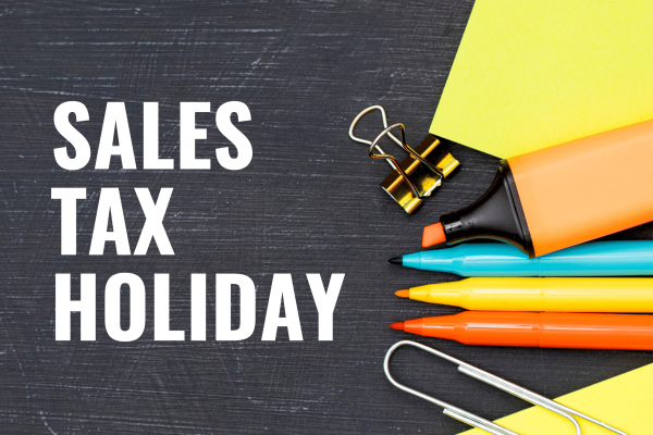 sales tax holiday