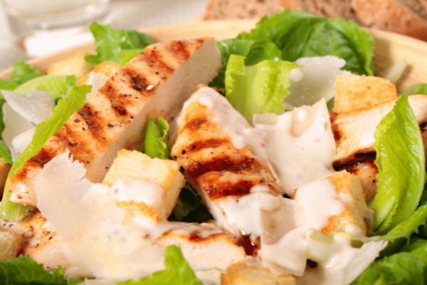 grilled chicken caesar salad