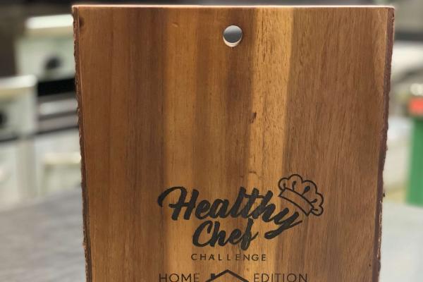 Healthy Chef Challenge Home Edition Professional Winning Cutting Board