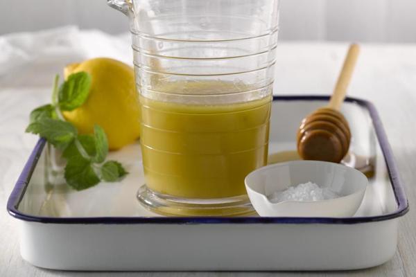mint oil lemon honey