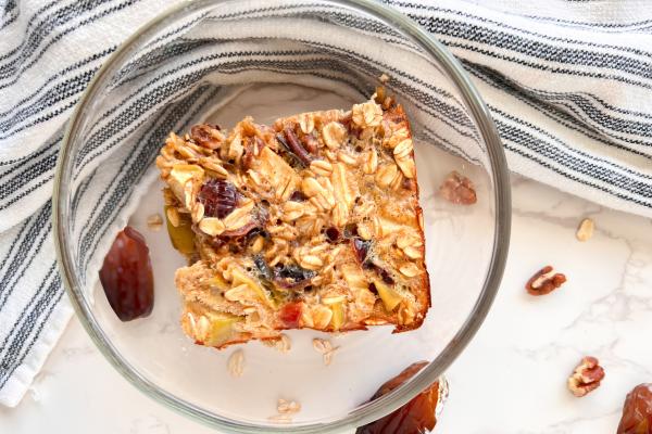 rolled oats dates apples frozen cranberries pecan 