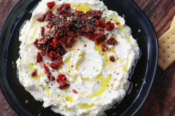 Whipped feta dip
