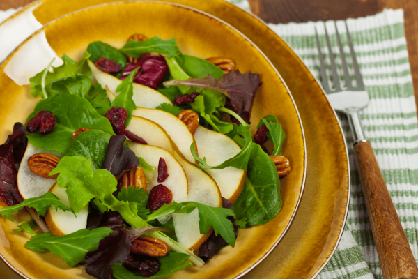 pecan turkey cranberry salad