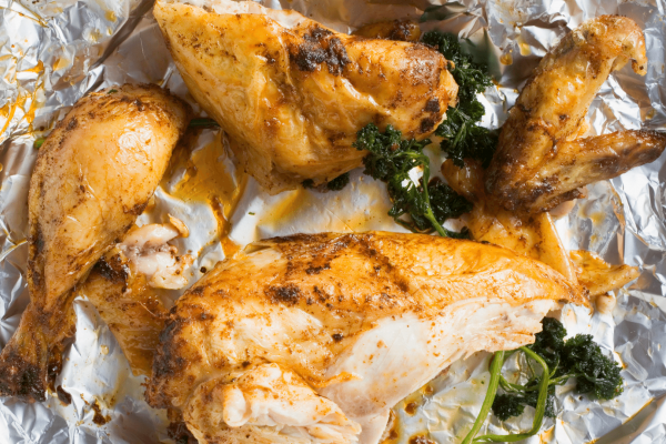 BBQ Chicken in Foil Packet