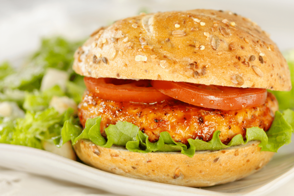 bbq chicken burger