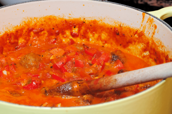 roasted veggie pasta sauce