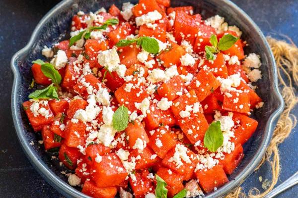 Watermelon salad