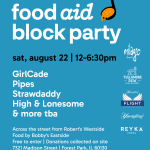 Food Aid Block Party
