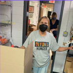 Home Delivery volunteer, Jean