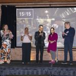 Judges on stage