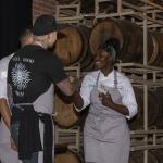 Chefs talking to each other