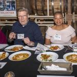 Judges tasting food