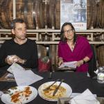 Judges tasting food