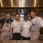 Chefs in kitchen