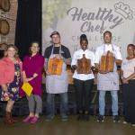 Chefs and judges on stage