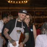 Chef and attendee