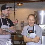 Chef and volunteer