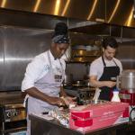 Chef cooking