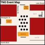 Thursday Night Out Map